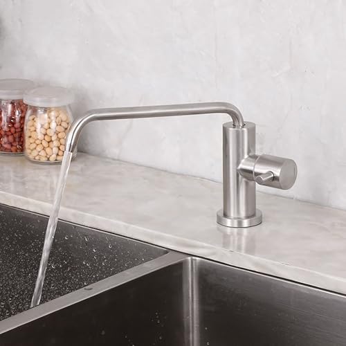 YWJFSA Trinkwasserhahn Einhebel Vorfenster Küchenarmaturen für Umkehrosmose oder Wasserfiltersystem oder Wasserfiltersystem,Silber YWJFSA Trinkwasserhahn Einhebel Vorfenster Küchenarmaturen für Umkehrosmose oder Wasserfiltersystem oder Wasserfiltersystem,Silber von YWJFSA