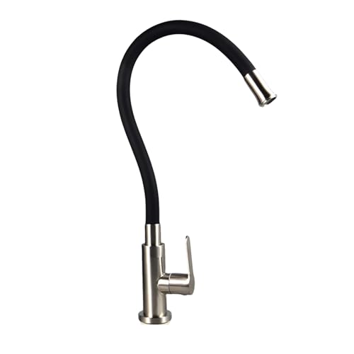 YWJFSA Wasserhahn Kaltwasser Einhebel Hohe Bogen Chwenkbar Wasserhahn Küche Flexibel Küchenspüle Für Restaurants Und Outdoor YWJFSA Wasserhahn Kaltwasser Einhebel Hohe Bogen Chwenkbar Wasserhahn Küche Flexibel Küchenspüle Für Restaurants Und Outdoor von YWJFSA