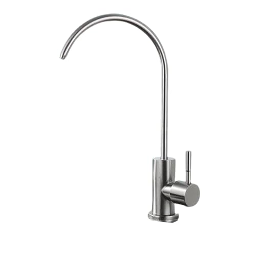 YWJFSA Wasserhahn Küche Edelstahl Einhebel Wasserfilter Wasserhahn 360° Schwenkbar,Gebürstet von YWJFSA