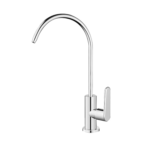 YWJFSA Wasserhahn Küche Edelstahl Einhebel Wasserfilter Wasserhahn 360° Schwenkbar,Überzug von YWJFSA