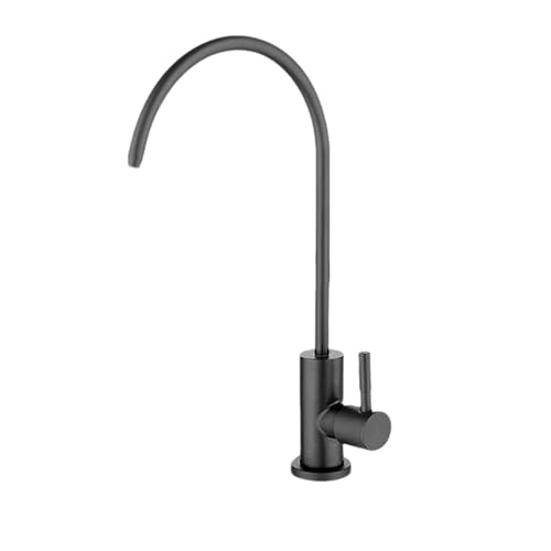 YWJFSA Wasserhahn aus Edelstahl Filter Wasserhahn Küche 360° Schwenkbar für Umkehrosmose oder Wasserfiltersystem oder Wasserfiltersystem,Schwarz YWJFSA Wasserhahn aus Edelstahl Filter Wasserhahn Küche 360° Schwenkbar für Umkehrosmose oder Wasserfiltersystem oder Wasserfiltersystem,Schwarz von YWJFSA