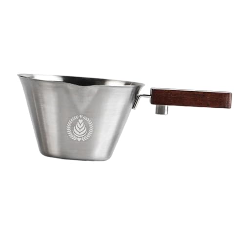 YWJLQH 100 Ml Kaffee Extraktionsbecher Aus Edelstahl, Multifunktional, mit Markierung von YWJLQH