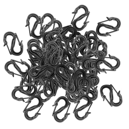 YWJLQH 50x Keychain Clips Teile Snap Clips für Cargo Net Vorhänge Baldachin Fixierung YWJLQH 50x Keychain Clips Teile Snap Clips für Cargo Net Vorhänge Baldachin Fixierung von YWJLQH