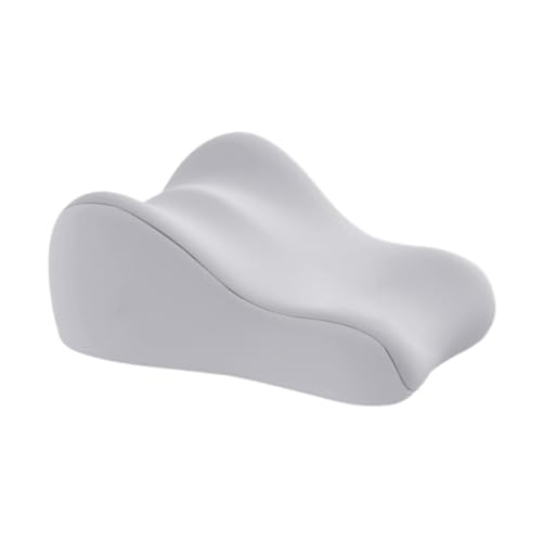YWJLQH Dreieckiges Memory Foam Kissen, Liegen Im Bett mit Gesicht nach Unten für Massage, Dunkelgrau von YWJLQH