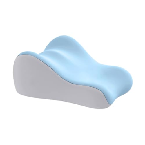 YWJLQH Dreieckiges Memory Foam Kissen, Liegen Im Bett mit Gesicht nach Unten für Massage, Hellgrau von YWJLQH