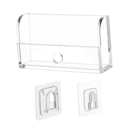YWJLQH Fernbedienungshalter Zur Garagentoröffner Aufbewahrung Ein Wandhalter Und Universal Box für Handsender Aus Acryl für Mehr Ordnung für Auto Küche Und W, Klar YWJLQH Fernbedienungshalter Zur Garagentoröffner Aufbewahrung Ein Wandhalter Und Universal Box für Handsender Aus Acryl für Mehr Ordnung für Auto Küche Und W, Klar von YWJLQH