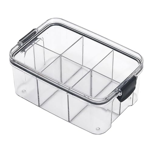 YWJLQH Frische Aufbewahrungsbox mit Trennfächern, Praktisch für Die Küche, 680 ml von YWJLQH