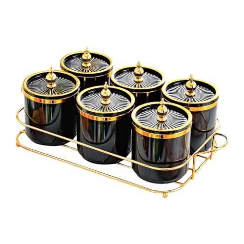 YWJLQH Getrocknete Obst Tablett Vorspeise Serviertablett Lebensmittel Lagerung Container Unterteilt Portion von YWJLQH