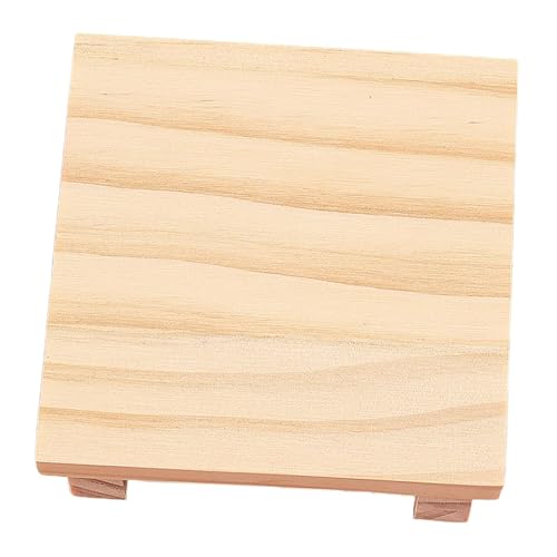 YWJLQH Holz Tischplatte Display Stand Eitelkeit Tablett Multifunktionale Leicht zu Reinigen Geschenk von YWJLQH
