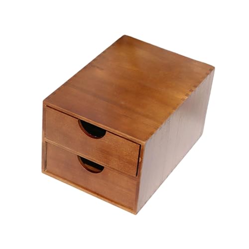 YWJLQH Kaffeekapsel Halter Aus Holz für Die Arbeitsplatte, Doppelschicht von YWJLQH