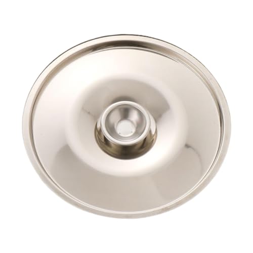 YWJLQH Topfdeckel Edelstahldeckel Kochtopfdeckel Bratpfannendeckel Saucenpfannendeckel Hygienisch Und Leicht zu Reinigen für Rührbraten Grillen Und Zum Serv, 18 cm YWJLQH Topfdeckel Edelstahldeckel Kochtopfdeckel Bratpfannendeckel Saucenpfannendeckel Hygienisch Und Leicht zu Reinigen für Rührbraten Grillen Und Zum Serv, 18 cm von YWJLQH