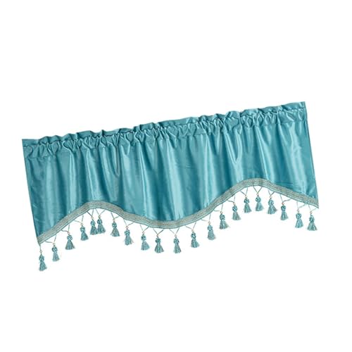 YWJLQH Vorhang mit Stangentasche, Verwendung in Kinderzimmer und Badezimmer, Blau YWJLQH Vorhang mit Stangentasche, Verwendung in Kinderzimmer und Badezimmer, Blau von YWJLQH