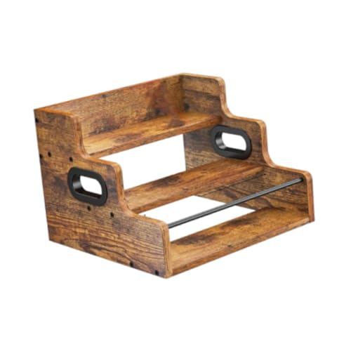 YWJLQH Weinregal Holz Lagerregale Regalständer für Kaffeestation Schrank Zuhause von YWJLQH