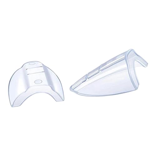 YWMJZEU 2 Pack Side for Glasses Side Wind Eye Protection Covers Transparent for Clear Vision Clear von YWMJZEU