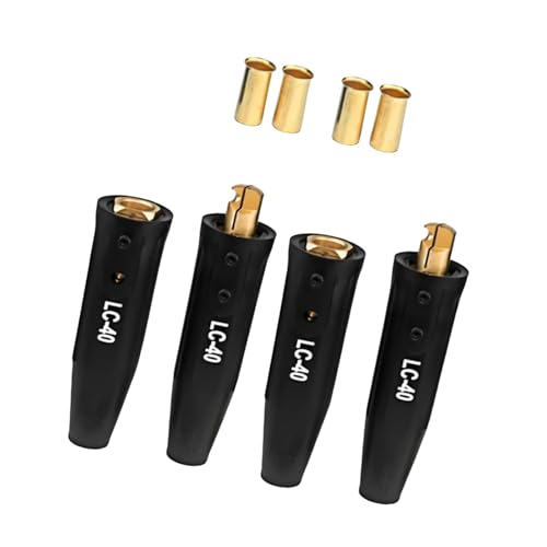 YWMJZEU 350 Ampere Kabelverbinder Kit, Ersatz, Lötanwendung, einfache Installation, 1/0 bis 2/0 (50-70 mm²) Stecker und Buchse, 2 Set von YWMJZEU