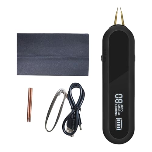 YWMJZEU Handschweißgerät, tragbar, verschleißfest, praktisch, 12 Geschwindigkeiten, verstellbar, Mini für die Reparatur von Handys im Freien, DIY YWMJZEU Handschweißgerät, tragbar, verschleißfest, praktisch, 12 Geschwindigkeiten, verstellbar, Mini für die Reparatur von Handys im Freien, DIY von YWMJZEU