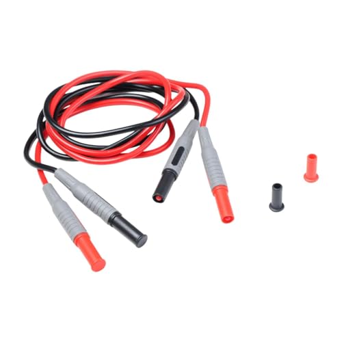 YWMJZEU Multimeter-Messleitungen, 100 cm Länge, Premium-Qualität, Mehrzweck-Profi-Testwerkzeug, Zubehör, 2 Stück von YWMJZEU