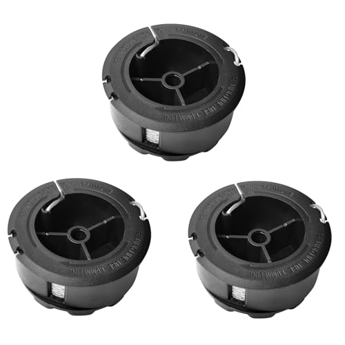 YWNYT 3 Stück Bosch F016800570 Ersatz-Trimmerspule, 1,6 mm x 6 m Rasentrimmerspule, Trimmerspule für Bosch Universal GrassCut 18 18-26 18-260 Rasentrimmer von YWNYT