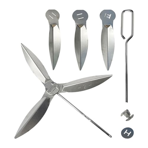 2 Set 18-1/2 Zoll One-Touch Reinigungssystem Kit for Weber Kugelgrill 47 cm Ersatzteile Kompatibel mit Weber 90992 3618 7443 307443 307408 90719 für Holzkohlegrill/Kugelgrill Ersatzteile 7444 von YWNYT
