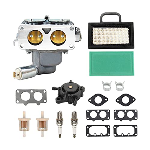 YWNYT 791230 Vergaser-Set für Briggs & Stratton 799230 699709 499804, für Briggs & Stratton 40777 20HP-25HP V-Twin Motor, für MIA10632 LA150 LA145 LA13 0 L12 0 Rasenmäher YWNYT 791230 Vergaser-Set für Briggs & Stratton 799230 699709 499804, für Briggs & Stratton 40777 20HP-25HP V-Twin Motor, für MIA10632 LA150 LA145 LA13 0 L12 0 Rasenmäher von YWNYT