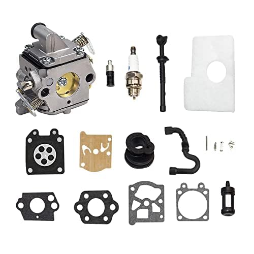 YWNYT MS170 MS180 C1Q-S57A Vergaser-Kit für Stihl 017 018 MS 170 180 180C MS170 MS180 MS170C MS180C Kettensäge/Rasenmäher mit Luftfilter Tune Up Kit YWNYT MS170 MS180 C1Q-S57A Vergaser-Kit für Stihl 017 018 MS 170 180 180C MS170 MS180 MS170C MS180C Kettensäge/Rasenmäher mit Luftfilter Tune Up Kit von YWNYT