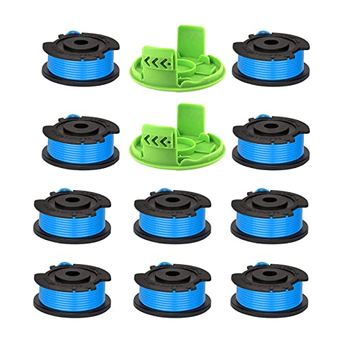 YWNYT Strimmer Spool for Greenworks, Single Cord Spool for Lawn Trimmers 1.65mm String Trimmer Replacement Spool Line Grass Strimmer Line for 24V Greenworks Series (10+2) von YWNYT