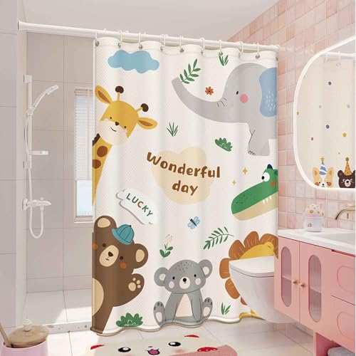 YWQJL Falttürvorhang,Mit Teleskopstange,Magnetischer Türvorhang mit Verdunkelung, Faltbarer Raumteiler für Bad/Schlafzimmer/Wohnzimmer, Akkordeon-Design(04,W 80*H 180cm) von YWQJL