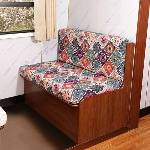 YWQJL Bezüge Für Wohnwagen Sitzgruppe 2 Stück Camper-Kissenbezüge, Rv-Sitzbezüge Möbelschutz, Sofa-Sitzkissenbezug Elastisch Einfach Zu Montierende Bankbezüg(19*,2 Piece Set) von YWQJL