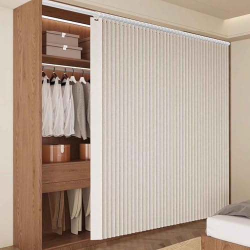 YWQJL Falttürvorhang,Mit Teleskopstange,Magnetischer Türvorhang mit Verdunkelung, Faltbarer Raumteiler für Bad/Schlafzimmer/Wohnzimmer, Akkordeon-Design(02,W 120*H 180cm) von YWQJL