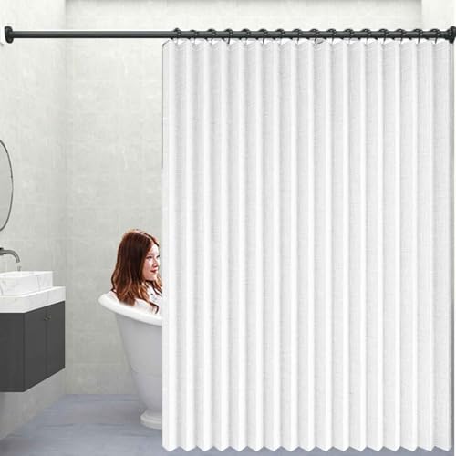 YWQJL Falttürvorhang,Mit Teleskopstange,Magnetischer Türvorhang mit Verdunkelung, Faltbarer Raumteiler für Bad/Schlafzimmer/Wohnzimmer, Akkordeon-Design(03,260W*260H) von YWQJL