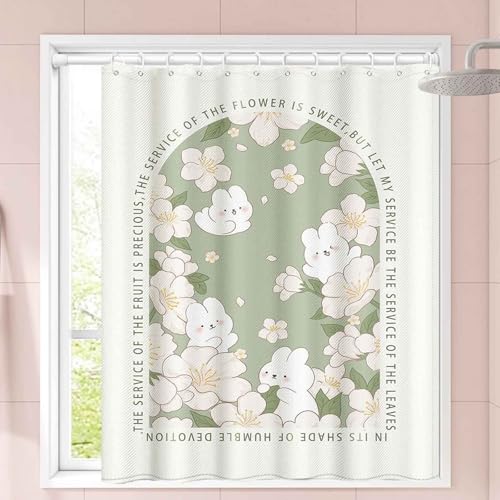 YWQJL Falttürvorhang,Mit Teleskopstange,Magnetischer Türvorhang mit Verdunkelung, Faltbarer Raumteiler für Bad/Schlafzimmer/Wohnzimmer, Akkordeon-Design(03,W 120*H 180cm) von YWQJL