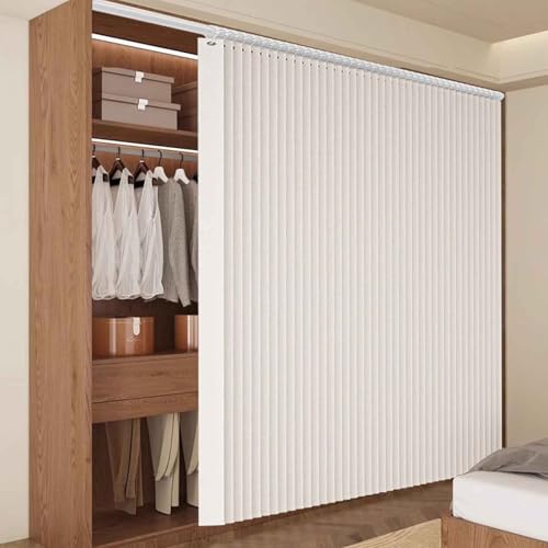 YWQJL Falttürvorhang,Mit Teleskopstange,Magnetischer Türvorhang mit Verdunkelung, Faltbarer Raumteiler für Bad/Schlafzimmer/Wohnzimmer, Akkordeon-Design(03,W 120*H 200cm) von YWQJL