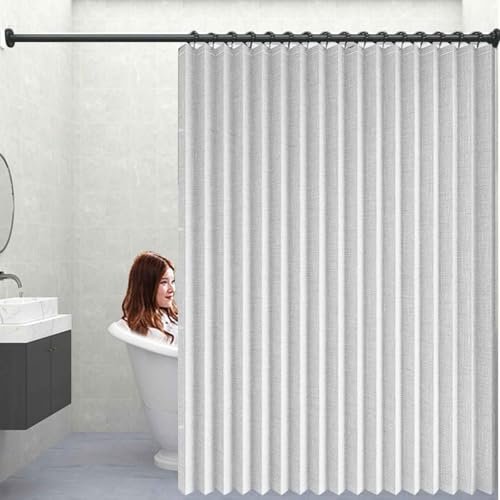 YWQJL Falttürvorhang,Mit Teleskopstange,Magnetischer Türvorhang mit Verdunkelung, Faltbarer Raumteiler für Bad/Schlafzimmer/Wohnzimmer, Akkordeon-Design(04,300W*260H) von YWQJL