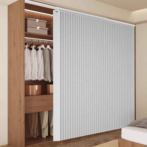 YWQJL Falttürvorhang,Mit Teleskopstange,Magnetischer Türvorhang mit Verdunkelung, Faltbarer Raumteiler für Bad/Schlafzimmer/Wohnzimmer, Akkordeon-Design(04,W 100*H 180cm) von YWQJL