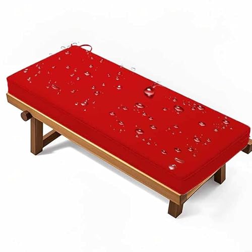 YWQJL Schaukel Auflage Cushion for Swing, Garden Swing Cushion,Wasserdichter, Abnehmbarer Bezug,Outdoor Kissen Wetterfest Mit Füllung Sitzauflagen Gartenmöbel(9,119 * 43 * 5cm) von YWQJL