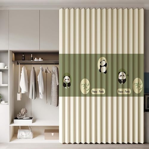 YWQJL Schrank Vorhang Schrankvorhang Vorhang Für Schiene Vorhang Küchenschrank Regal Vorhang Selbstklebend Schrankvorhänge Verdunklungsvorhänge Vorhang Für Schrank(#6,W200cmxH220cm) von YWQJL