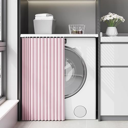 YWQJL Schrank Vorhang Selbstklebend Vorhang Für Schiene Verdunklungsvorhänge Vorhang Küchenschrank Vorhang Für Offenes Regal Schrankvorhang Zum Schieben(#4,W100xH170cm) von YWQJL