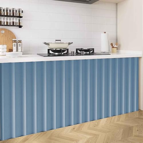YWQJL Schrankvorhänge Für Küche, Kleiderschrank, Badezimmer, Staubdichter Vorhang Für Regale, Wandpaneele, Regal Vorhang, Coffee Shop Vorhang, Schrank Schatten Vorhang(3,W*H/240 * 220cm) von YWQJL