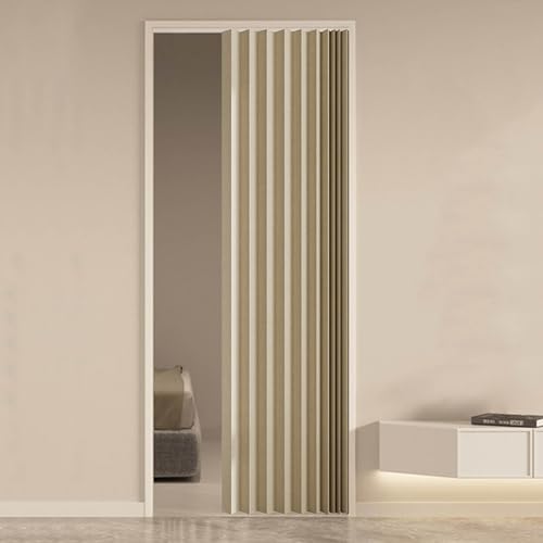 YWQJL Schrankvorhänge Zum Schieben Tür Vorhang Dustproof Schrank Vorhang Selbstklebend Türvorhang Schrankvorhang Raumteiler Vorhang Mit Schienen Vorhang Für Regale(#3,W 100/H 190cm) von YWQJL