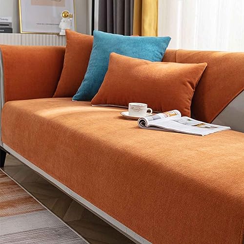 YWQJL Sofabezug Anti Rutsch 1 2 3 4 Sitzer Couchbezug L Form Ecksofa Pets Dog Couch Überzug Anti-Rutsch Sofa Überwurf Design Sofaschutz Sofaschoner U Form Ecksofa (#27, 70x180cm) von YWQJL