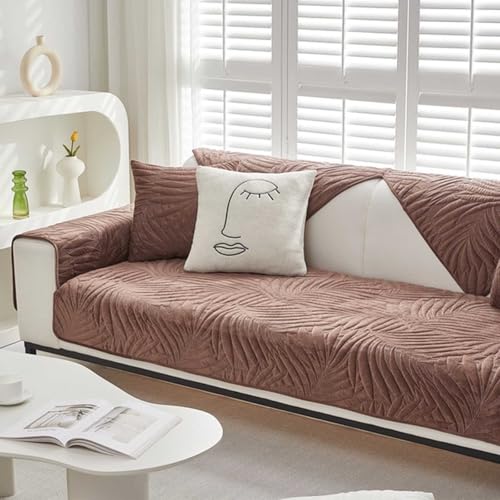 YWQJL Sofabezug Ecksofa Stretch Ohne Armlehne U Form 2 Sitzer 3 Sitzer Sofaschoner rutschfest Sitzfläche I Form Ecksofa Wasserdicht Katze Für Hunde Sofa Überzug(#10,70x120cm) von YWQJL