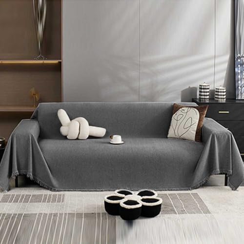 YWQJL Sofaschoner Sofaüberwurf Wasserdicht rutschfest Ecksofa L Form XXL Decke Couch Überwurf Sofa Überzug Sofa Schonbezug 1/2 /3/4sitzer Sofaschoner Sitzfläche (G,180x130cm) von YWQJL