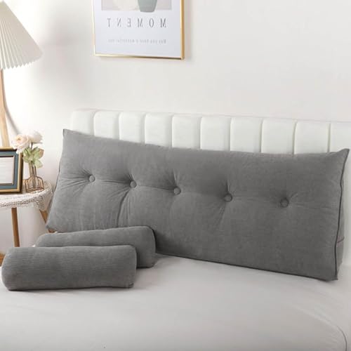 YWQJL Stützkissen Rücken Lesekissen Für Bett Und Sofa Keilkissen Für Bett Rückenkissen Für Bett Rückenstützkissen Rückenlehne Kissen Lendenwirbelkissen(#4,150x50x20cm) von YWQJL