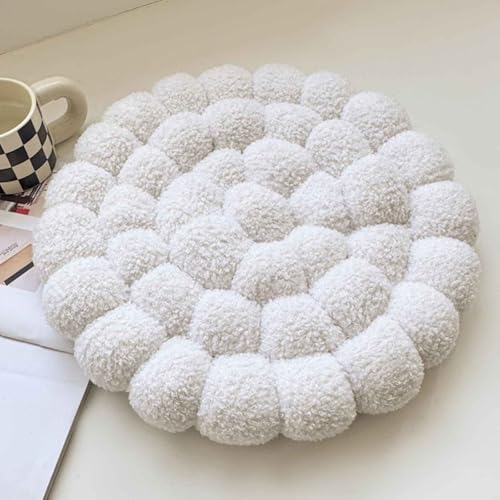 YWQJL Stuhlkissen 40 * 40cm Sitzkissen Futonmatte Tatami-Matte Langzeit-Sitzbodenstuhlmatte Büro-Esszimmerstuhlmatte Sitzauflagen Gartenmöbel Kissen für drinnen und draußen(*1) von YWQJL