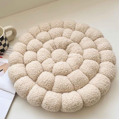 YWQJL Stuhlkissen 40 * 40cm Sitzkissen Futonmatte Tatami-Matte Langzeit-Sitzbodenstuhlmatte Büro-Esszimmerstuhlmatte Sitzauflagen Gartenmöbel Kissen für drinnen und draußen(*3) von YWQJL