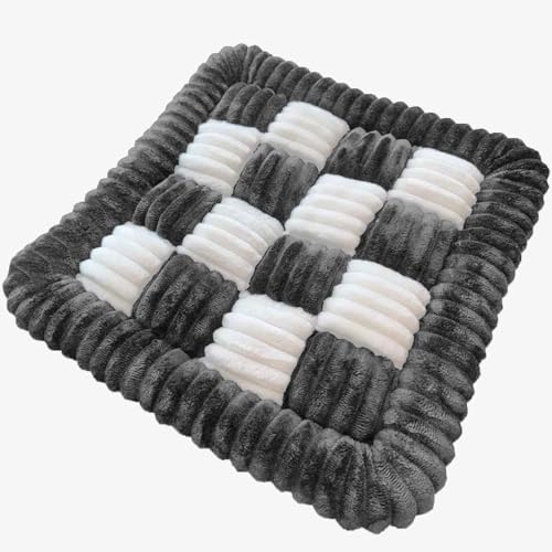 YWQJL Stuhlkissen 50 * 50cm Sitzkissen Futonmatte Tatami-Matte Langzeit-Sitzbodenstuhlmatte Büro-Esszimmerstuhlmatte Sitzauflagen Gartenmöbel Kissen für drinnen und draußen(a5) von YWQJL