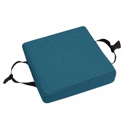 YWQJL Stuhlkissen Quadratisches Barhocker Kissen, Anti-Rutsch Atmungsaktiv Kleinen Stuhl Sitzpolster, Dickes 5cm Stuhl-Sitzkissen Hocker Sitzkissen Sitzmatte für Zuhause(15,40 * 40 * 5cm) von YWQJL