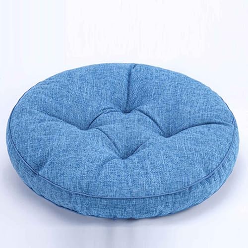 YWQJL Stuhlkissen Sitzkissen Futonmatte Tatami-Matte Langzeit-Sitzbodenstuhlmatte Büro-Esszimmerstuhlmatte Sitzauflagen Gartenmöbel Kissen für drinnen und draußen(*1,Diameter 45cm) von YWQJL