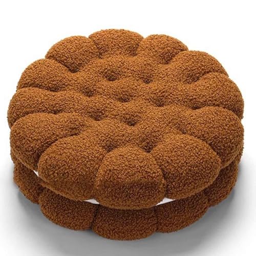 YWQJL Stuhlkissen Sitzkissen Futonmatte Tatami-Matte Langzeit-Sitzbodenstuhlmatte Büro-Esszimmerstuhlmatte Sitzauflagen Gartenmöbel Kissen für drinnen und draußen(*7,Small 35cm) von YWQJL