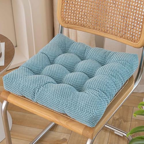 YWQJL Stuhlkissen Sitzkissen Futonmatte Tatami-Matte Langzeit-Sitzbodenstuhlmatte Büro-Esszimmerstuhlmatte Sitzauflagen Gartenmöbel Kissen für drinnen und draußen(010,50 * 50cm) von YWQJL